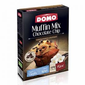 Domo Muffin Mix Chocolate Chip Vanilla 336g